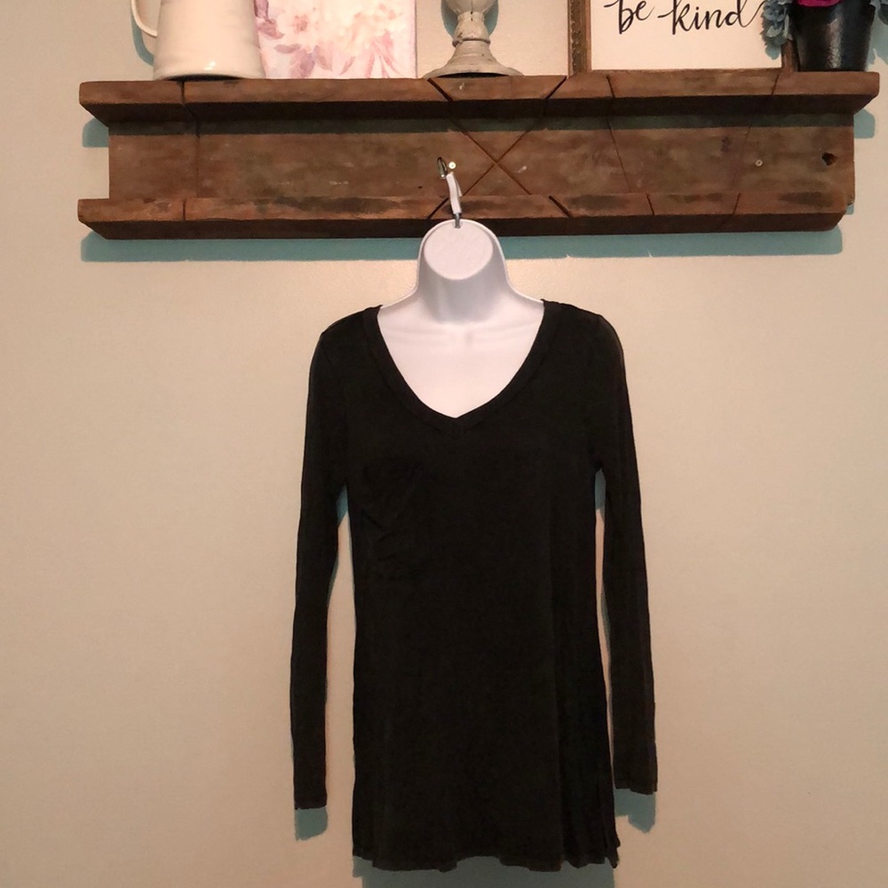 NWOT Boutique Acid Wash Top